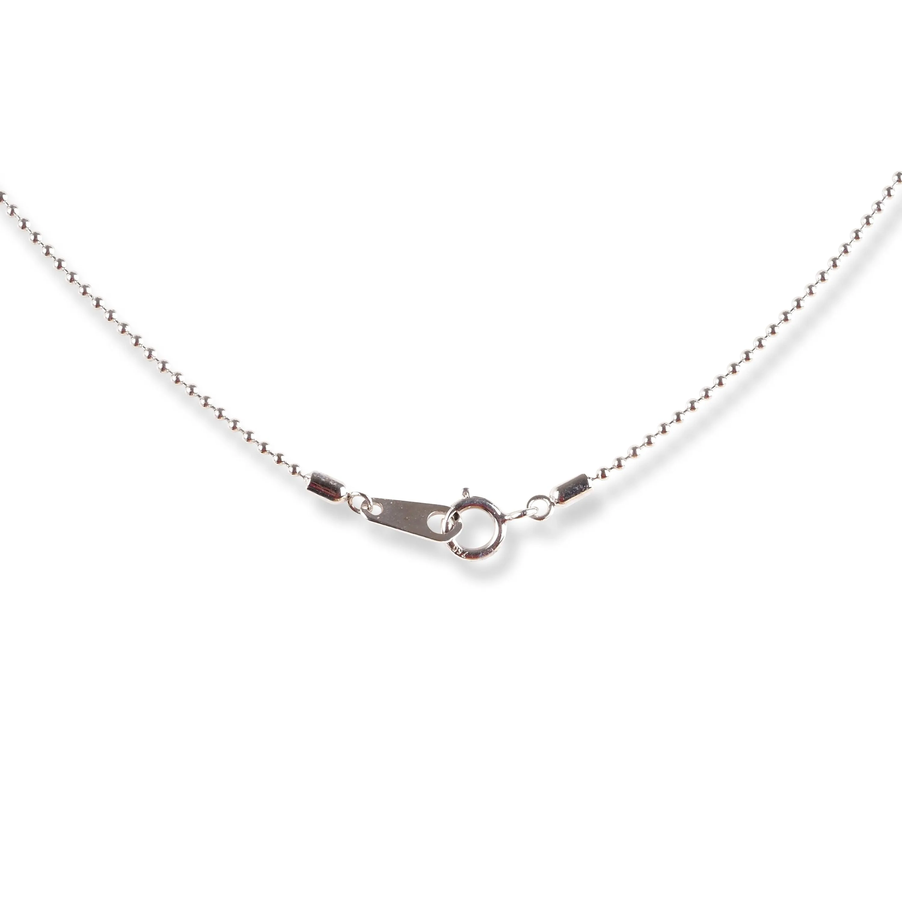18ct White Gold Diamond , Blue Sapphire & Cultured Pearl Drop Set MCS6059/60