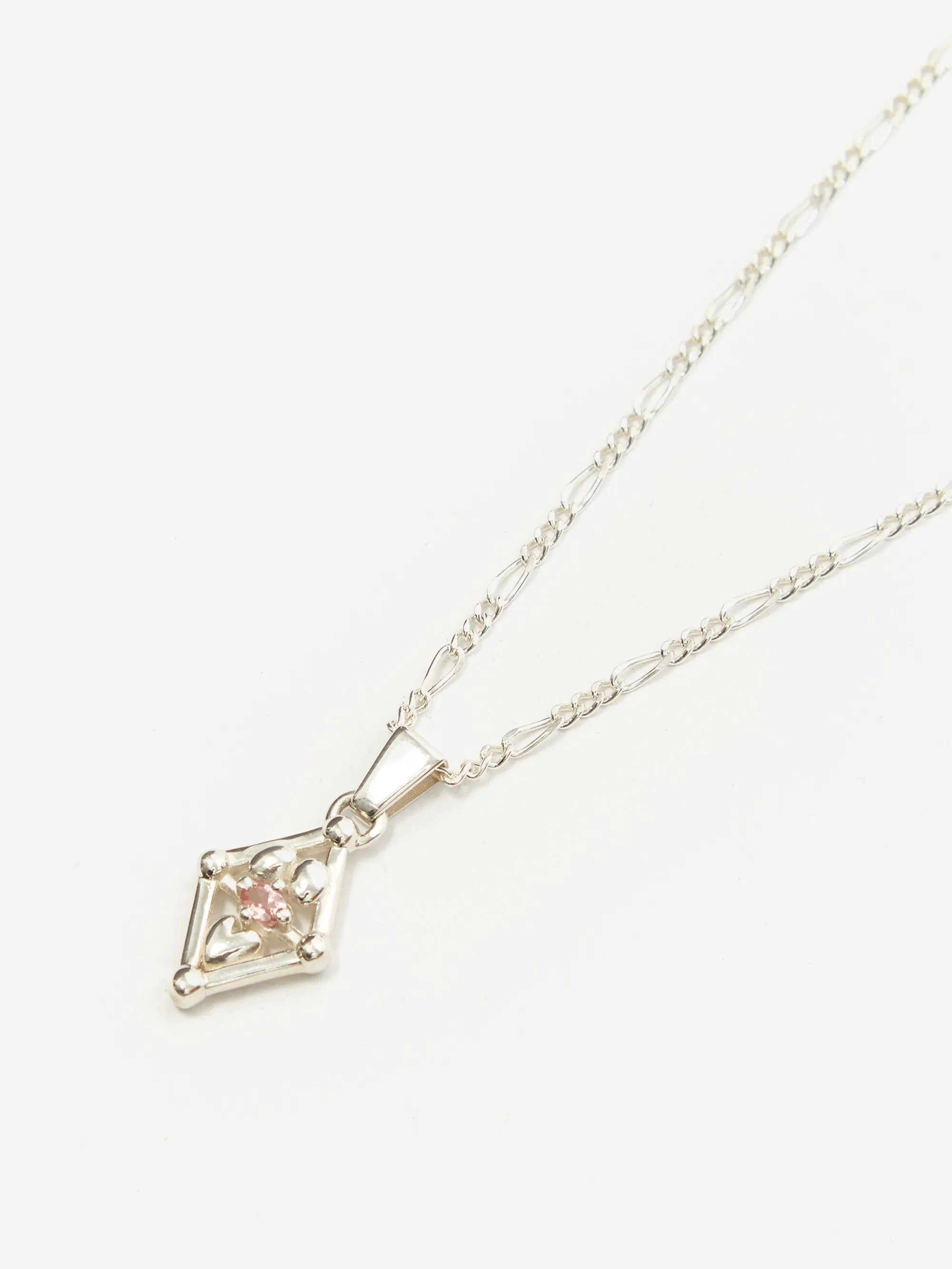 Alec Doherty Kite One Pendant Necklace - Silver/Sapphire