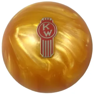 Amber Pearl Crooked Kenworth Shift Knob