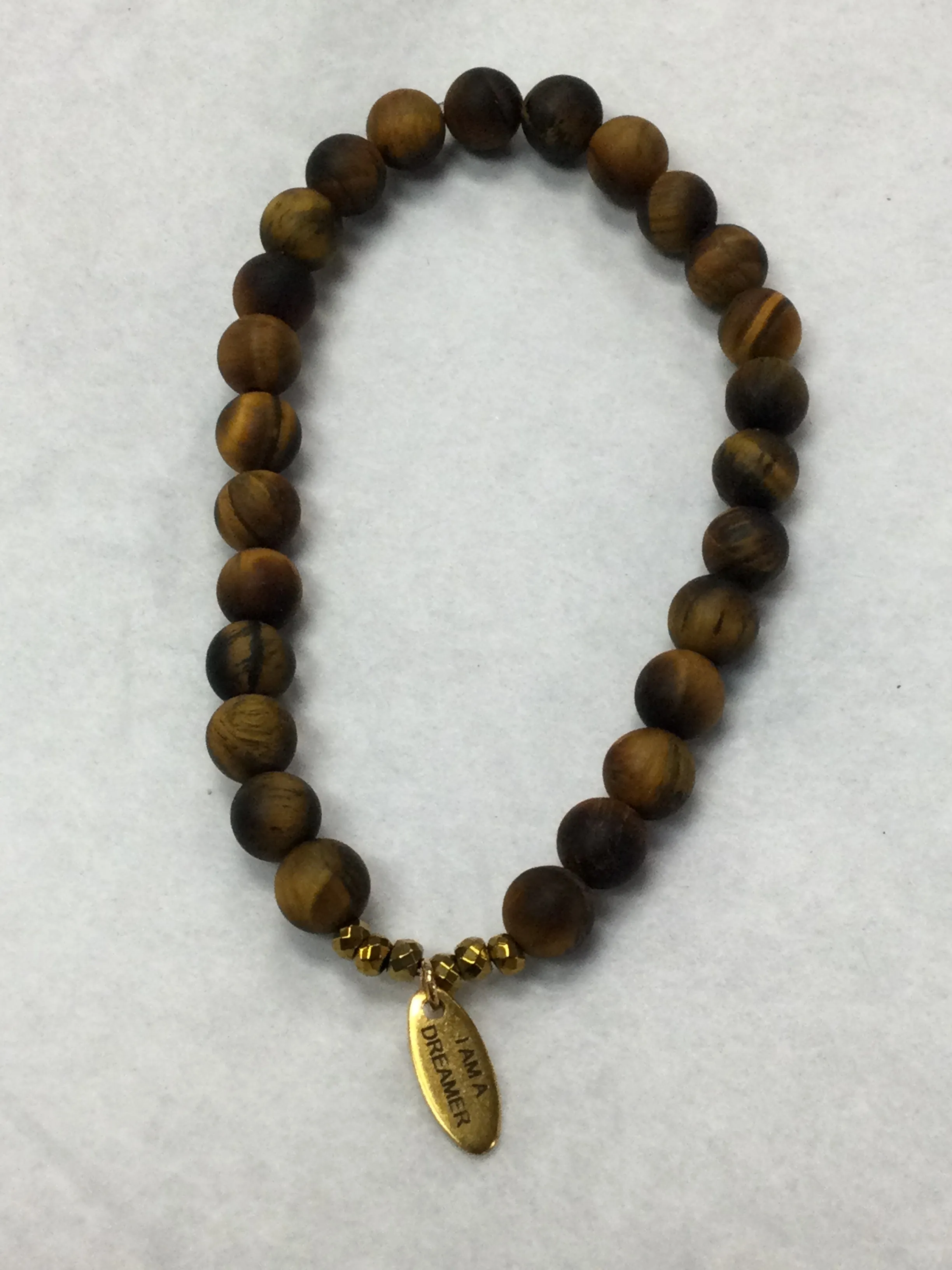 Apryl Dawn - Crystal Bracelet with Charm Affirmation