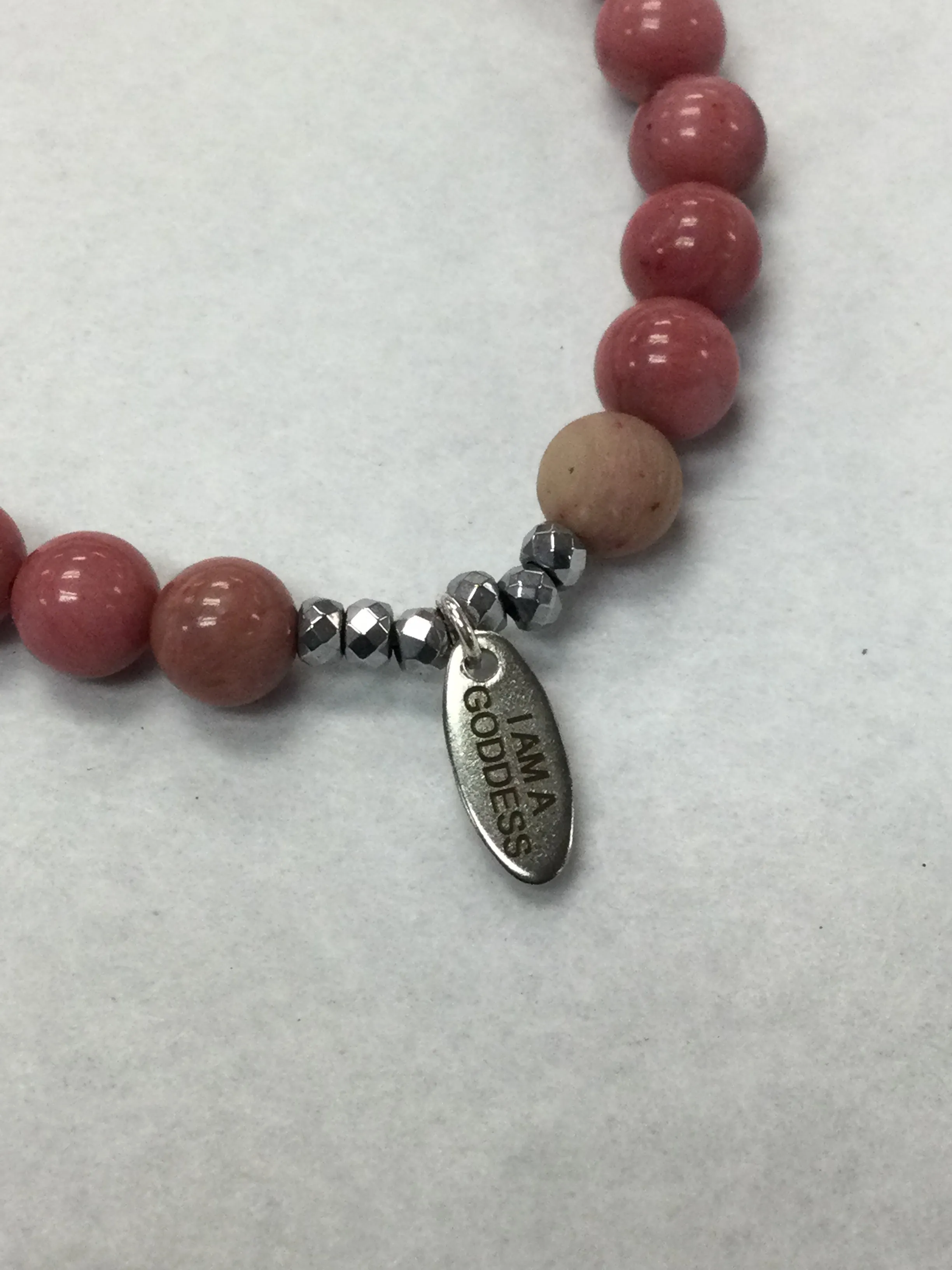 Apryl Dawn - Crystal Bracelet with Charm Affirmation