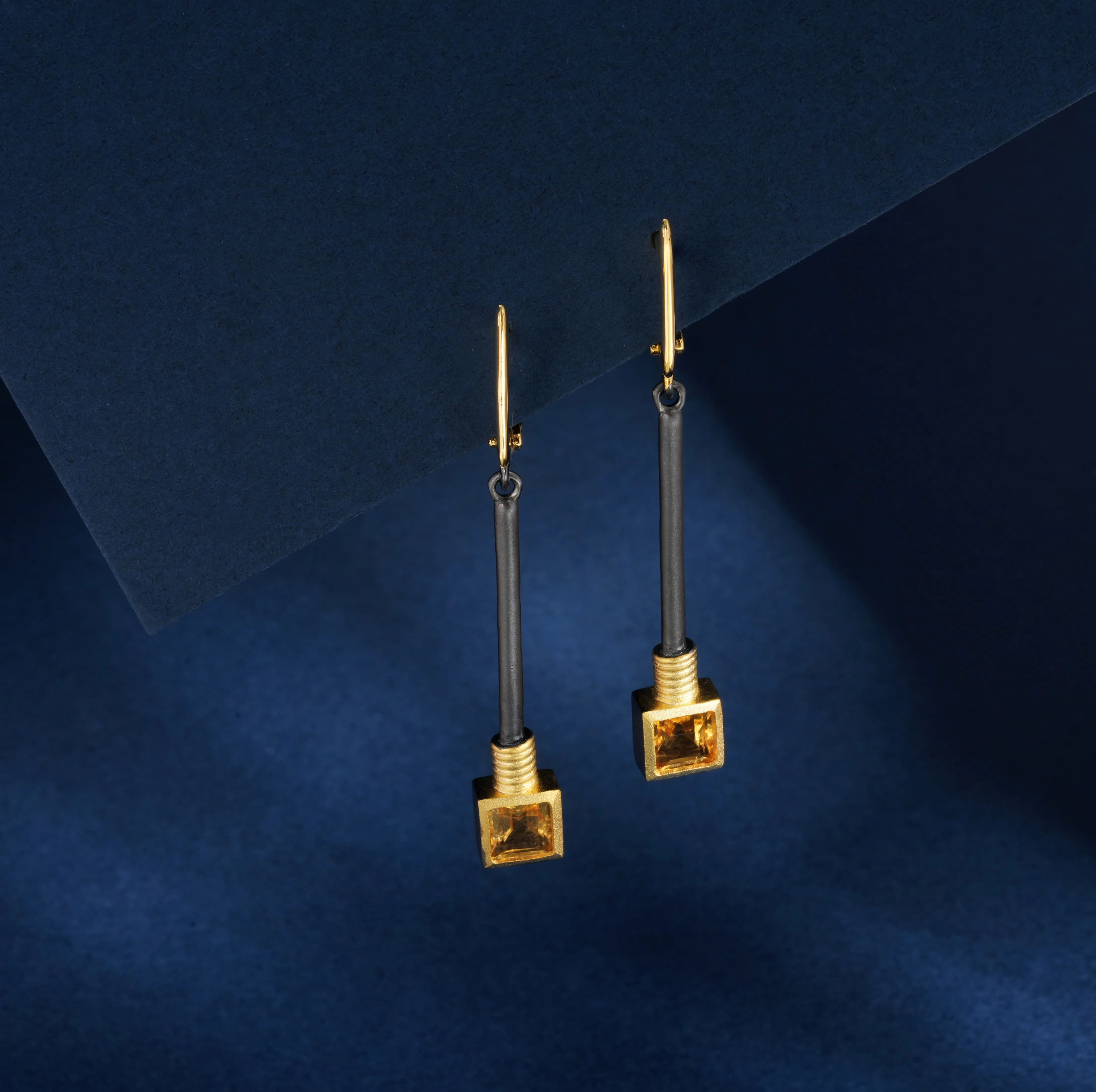Aurin Citrine Earrings