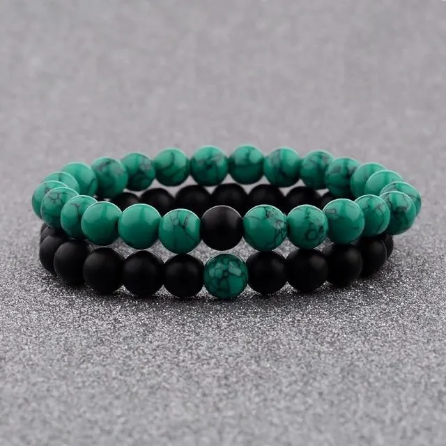 Bracelet Couple <br> Amour Toujours (Distance)