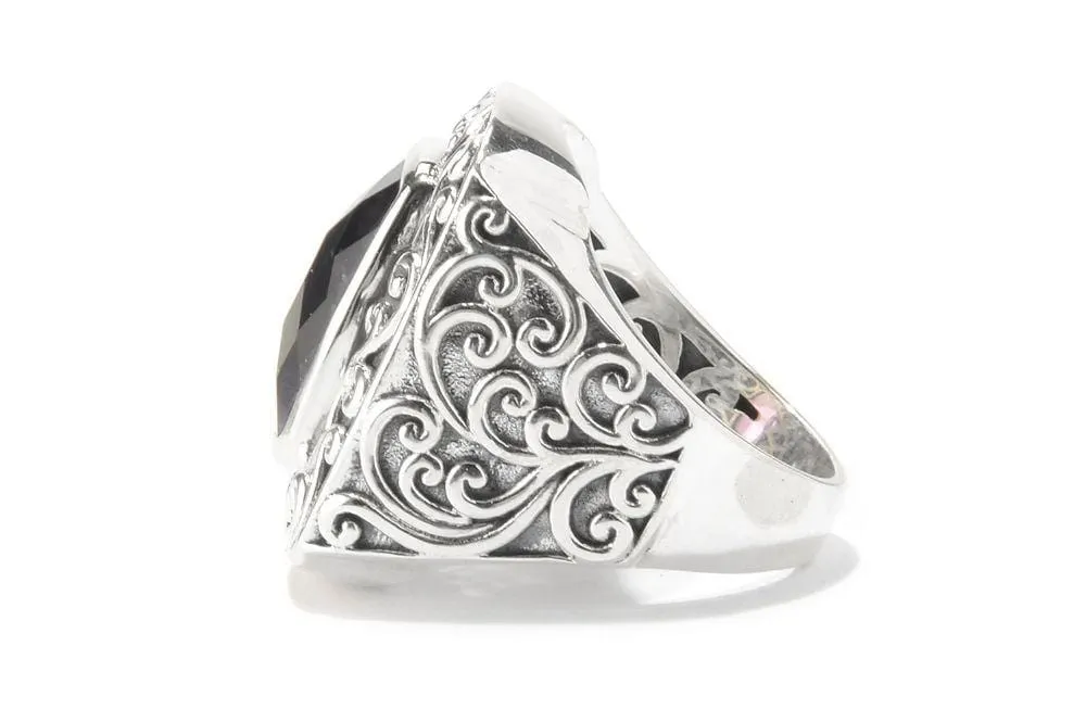 Chloe Ring- Blue Topaz