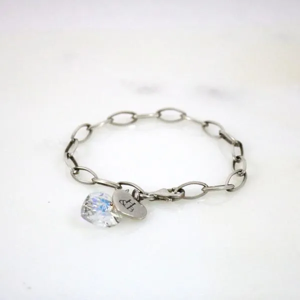Crystal Heart Bracelet
