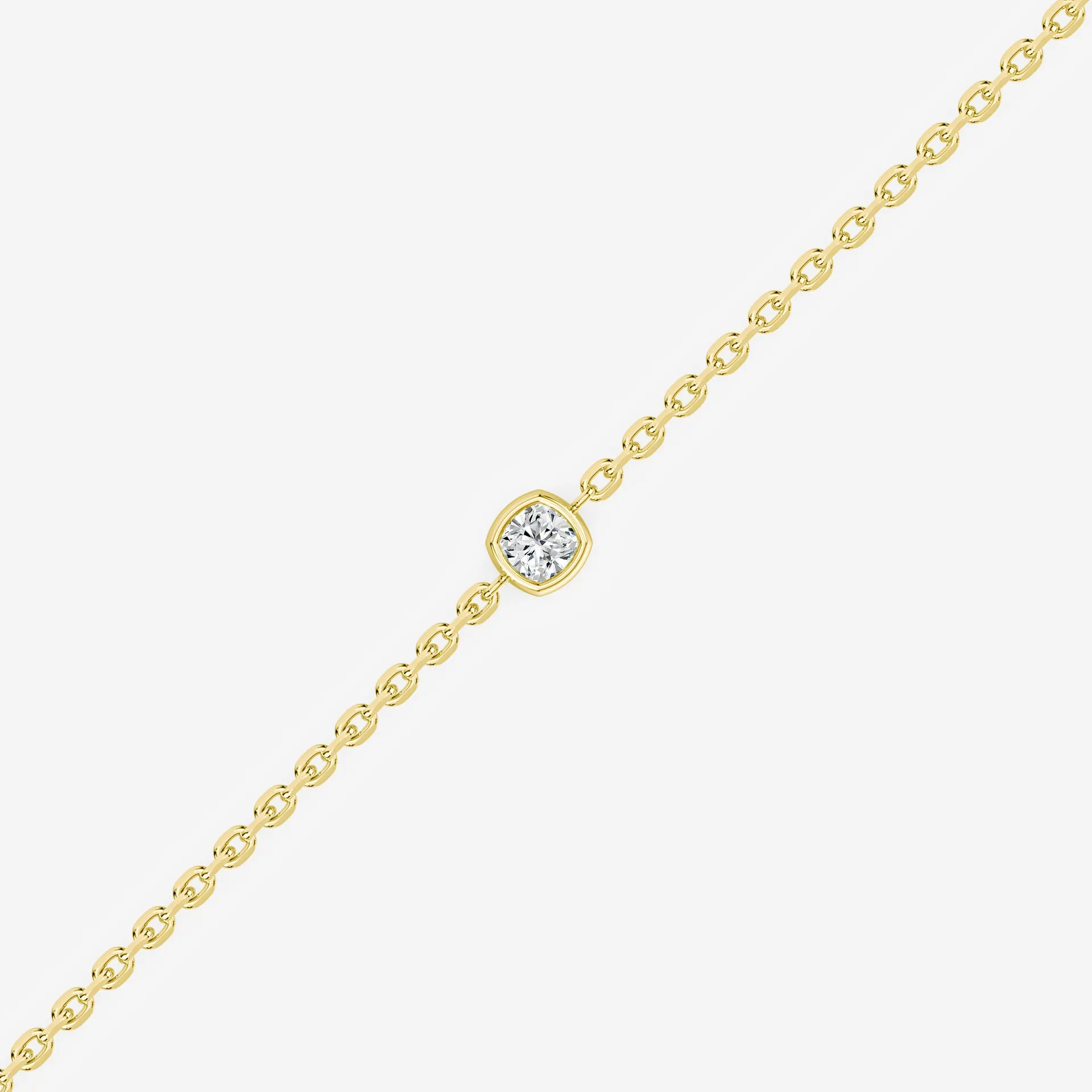 Cushion Dewdrop Bracelet