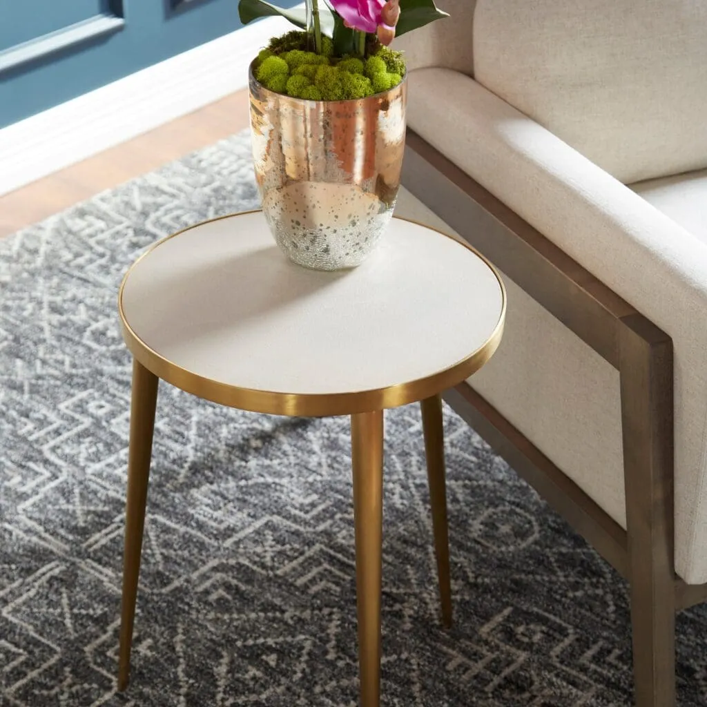 Cyan Design 10499 Dresden Side Table - Gold