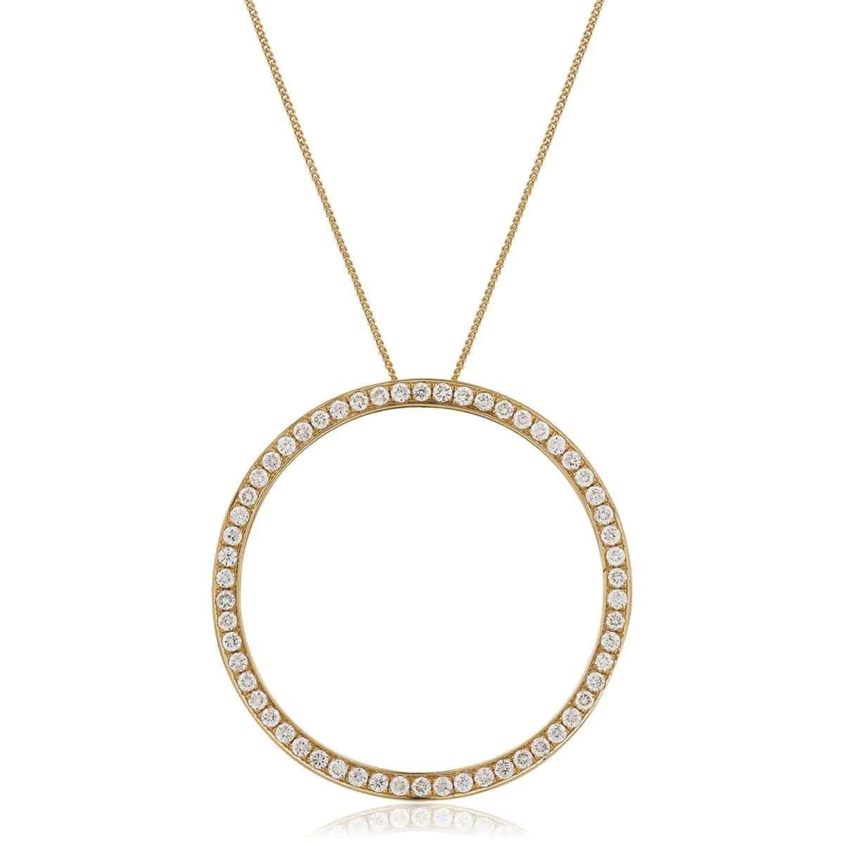 DIAMOND CIRCLE OF LIFE PENDANT