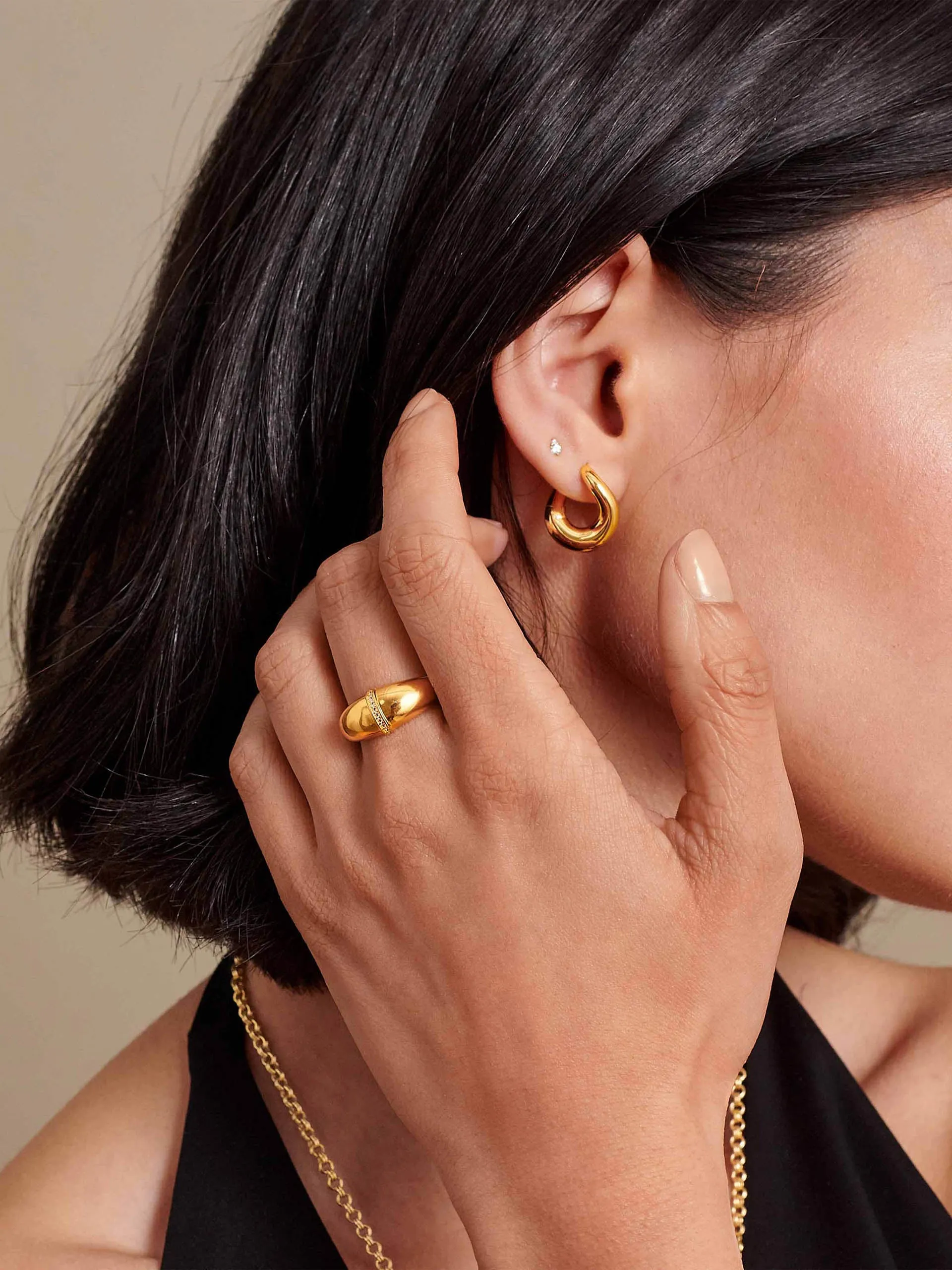 Dome pavé ring