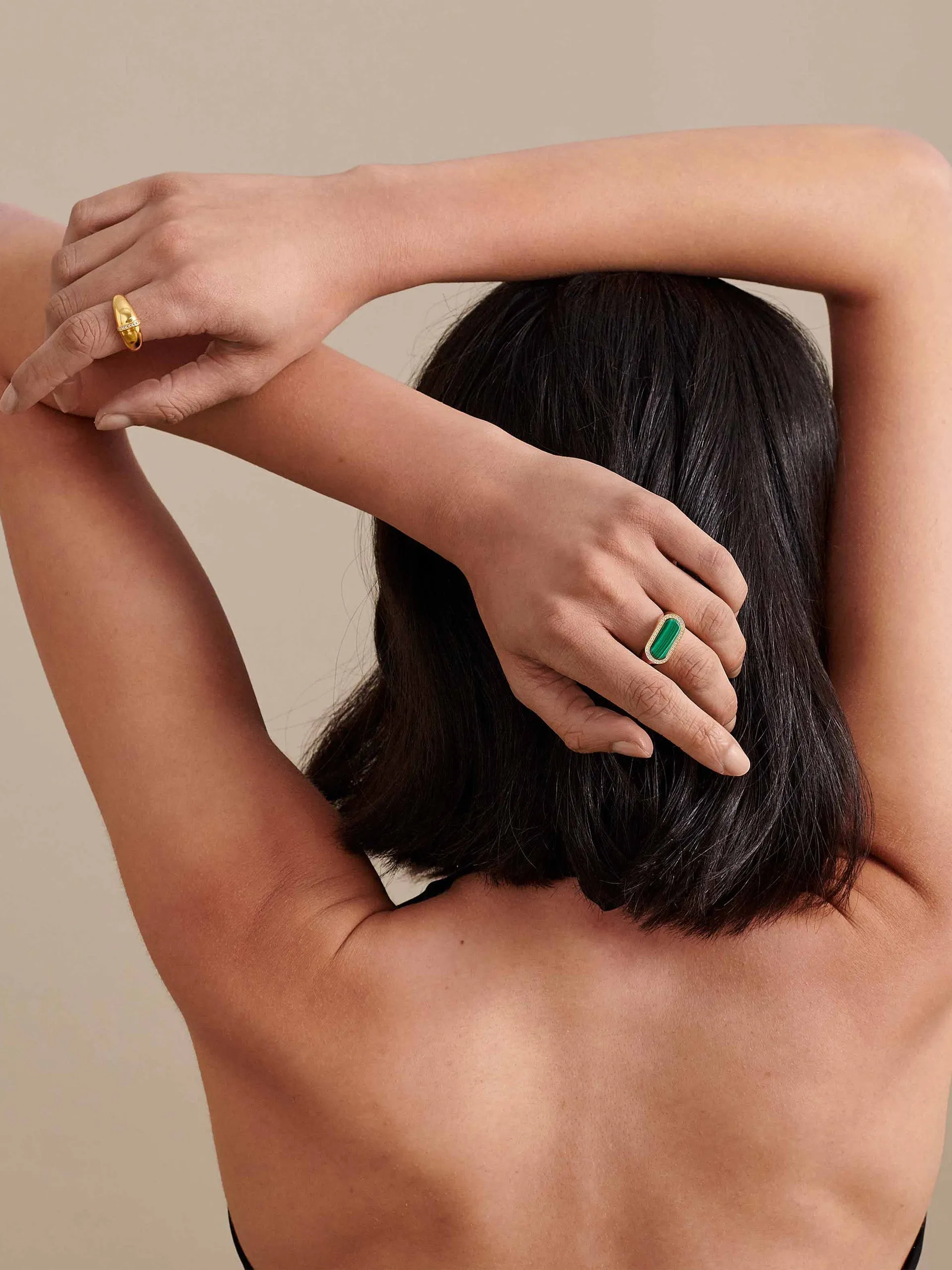 Dome pavé ring
