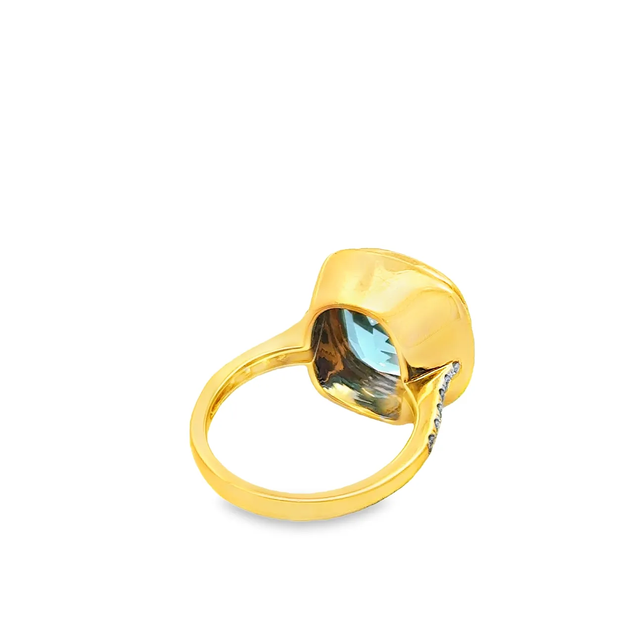 Doves Sky Blue Topaz Ring