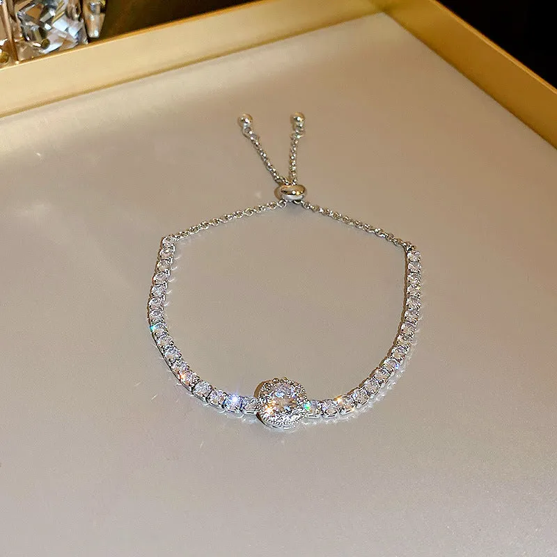 Elegant Zircon Bracelet for Women
