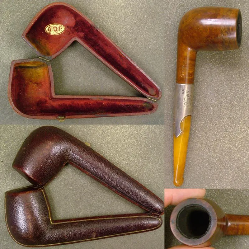 English Police Superintendent?s Sliver Mounted Pipe: 1890 (One Only)