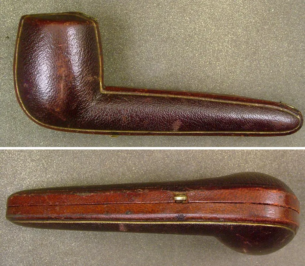 English Police Superintendent?s Sliver Mounted Pipe: 1890 (One Only)