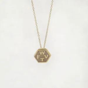 Gold Custom Initial Necklace