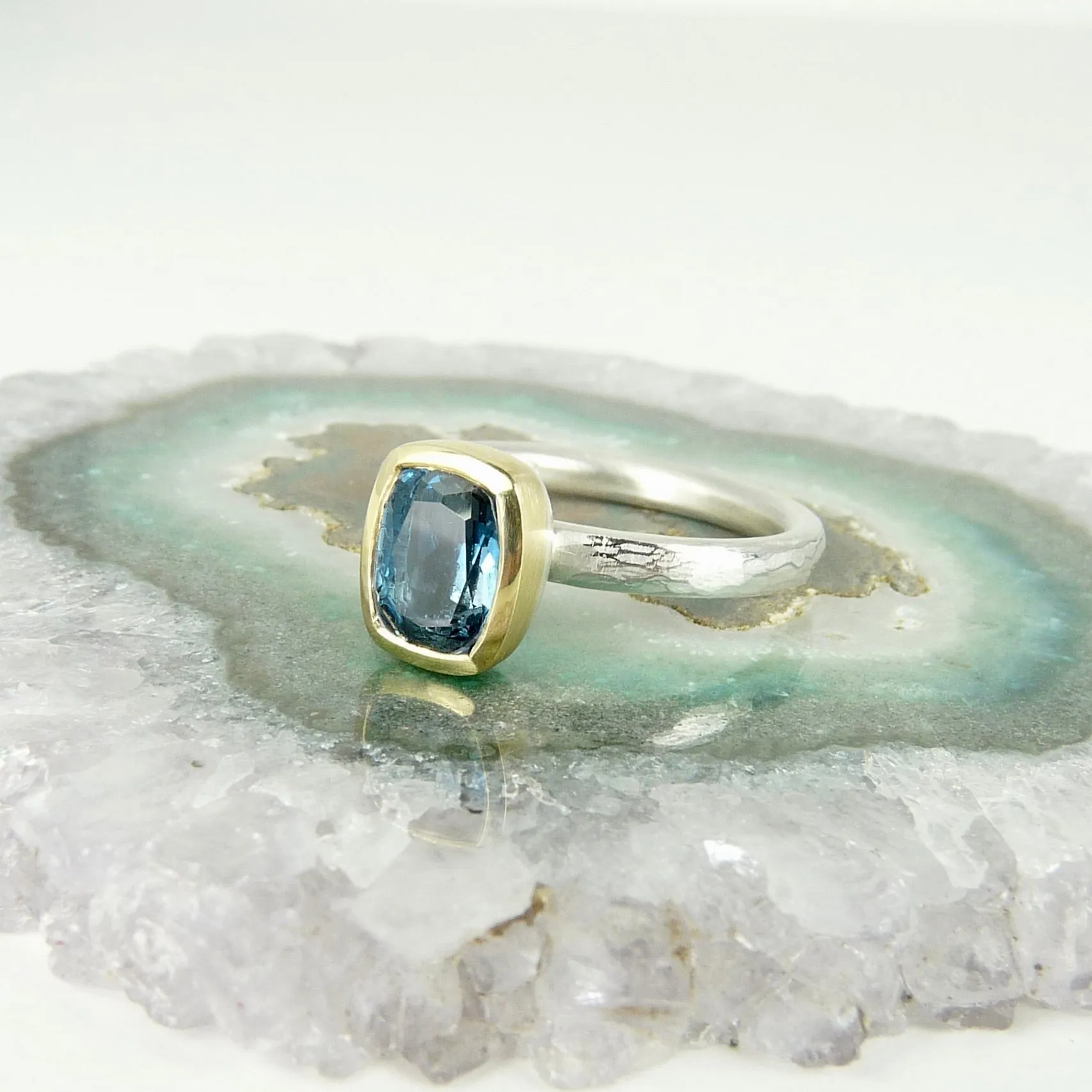 London Blue Topaz Ring
