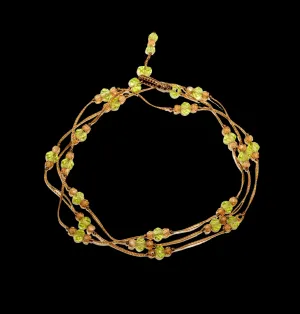 Loopy Duo Bracelets - Tsavorite