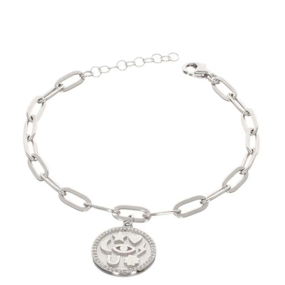 Lucky Coin Link bracelet