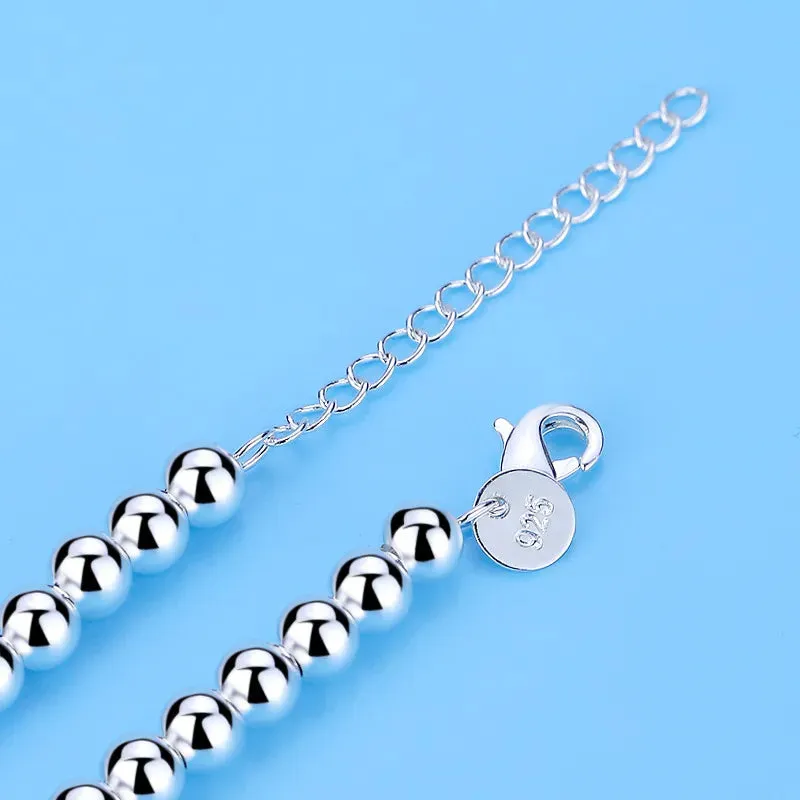 LUX Adore 925 Heart Pendant Bracelet