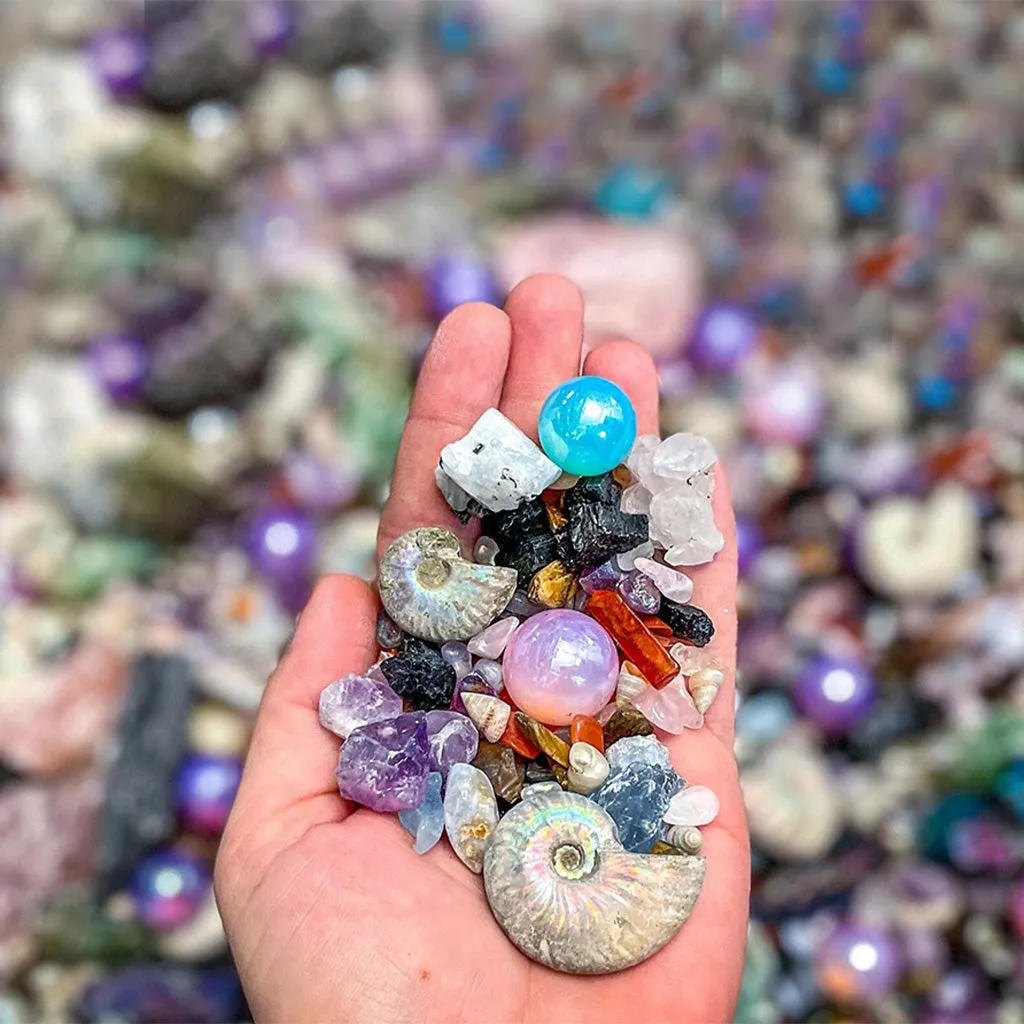 MERMAID Crystal Confetti Scoops - Mystery Crystal Grab Bags!