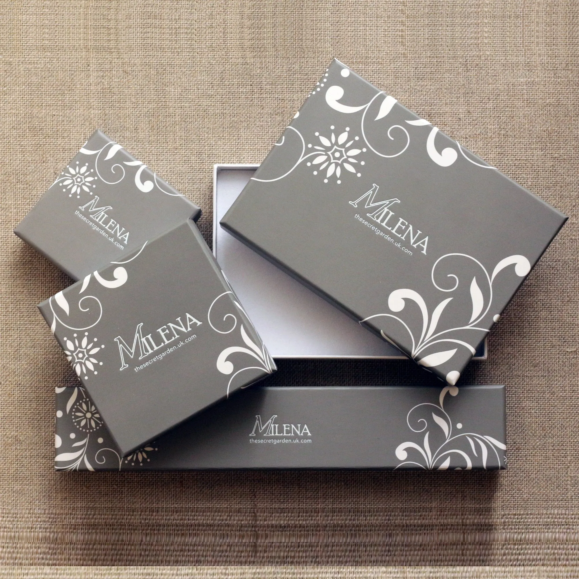 MILENA Bracelet Silver and Onyx