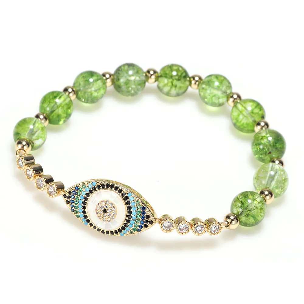 Natural Peridot Abundance Bracelet