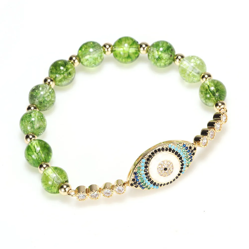 Natural Peridot Abundance Bracelet