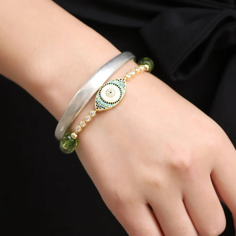 Natural Peridot Abundance Bracelet