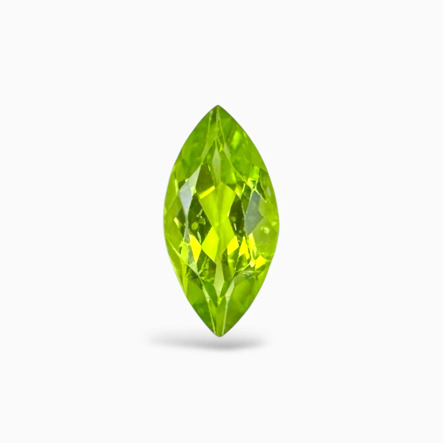 Natural Peridot Marquise Stone 1.71 Carats 11.9 X 6 mm