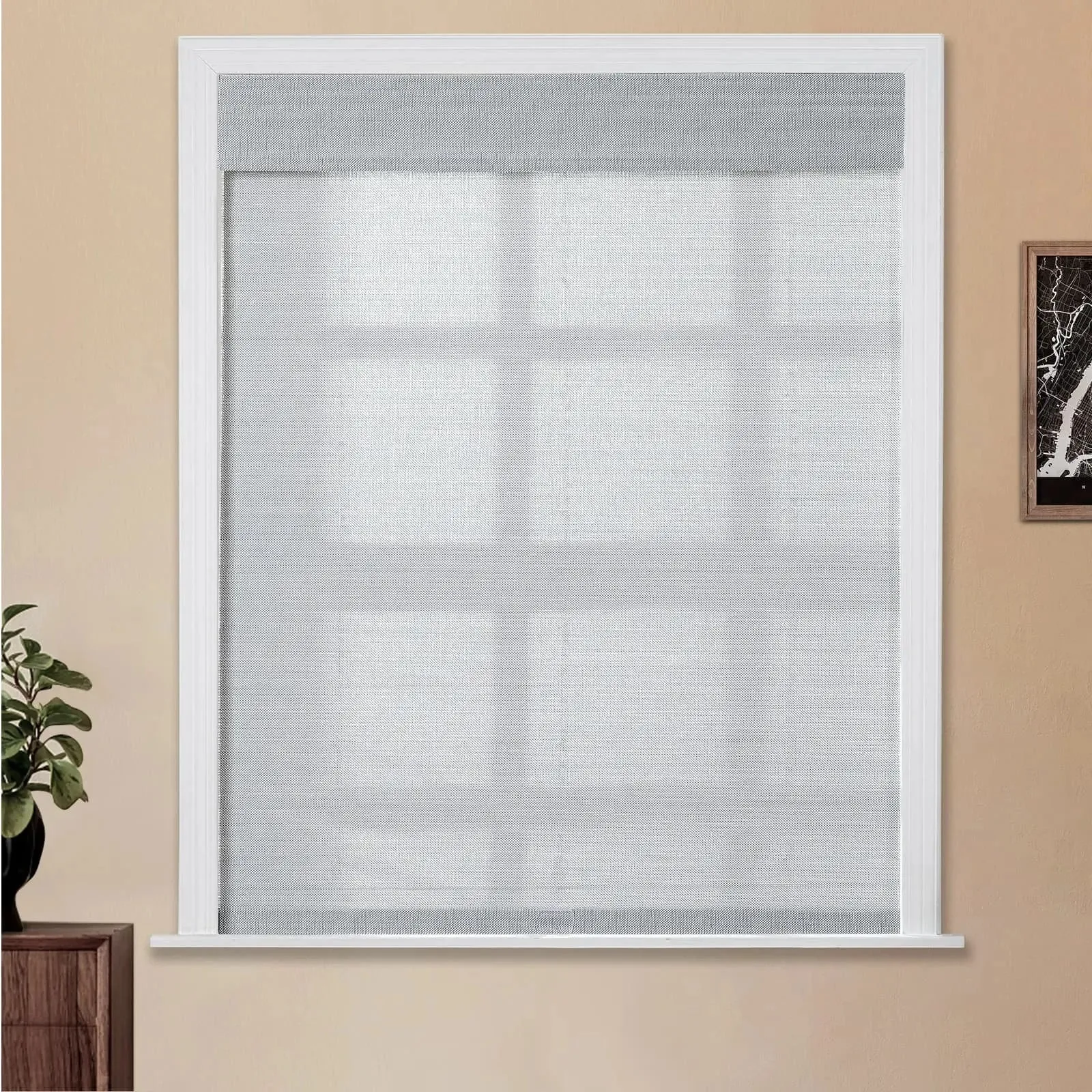 Natural Woven Bamboo Shade - Moonstone