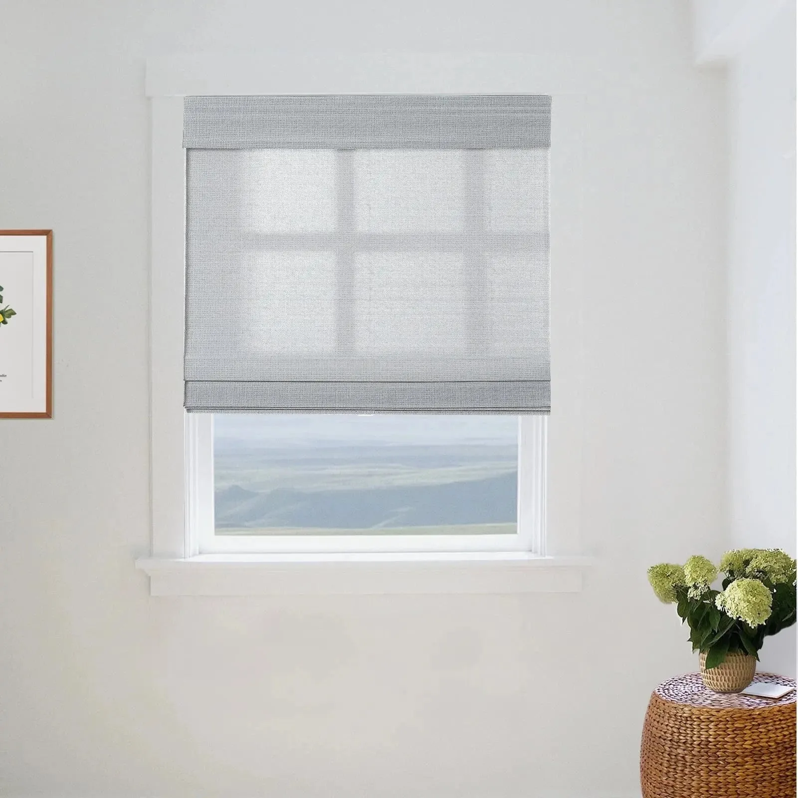 Natural Woven Bamboo Shade - Moonstone
