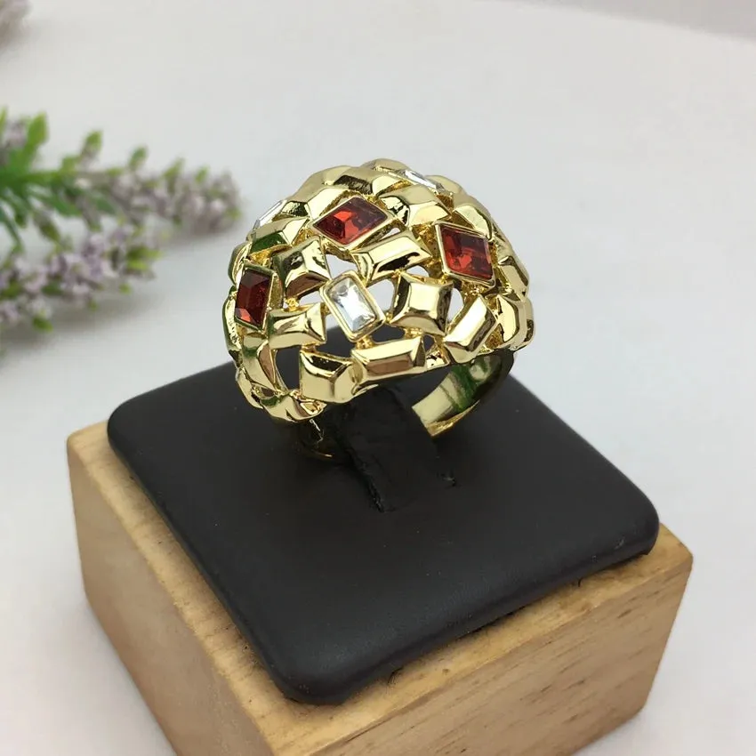 New Product Dubai Gold Plated Ring for Women