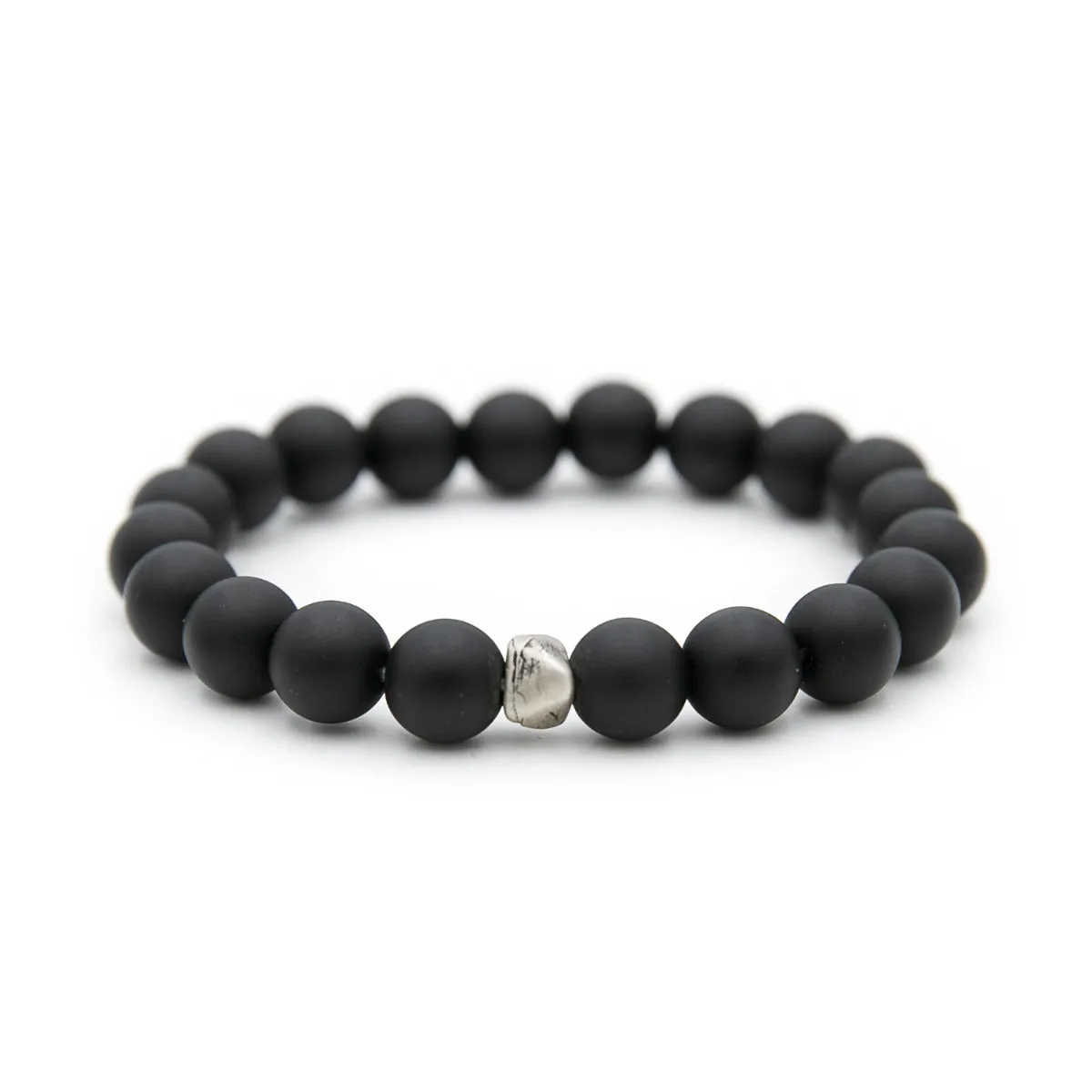 Onyx Beaded Bracelet
