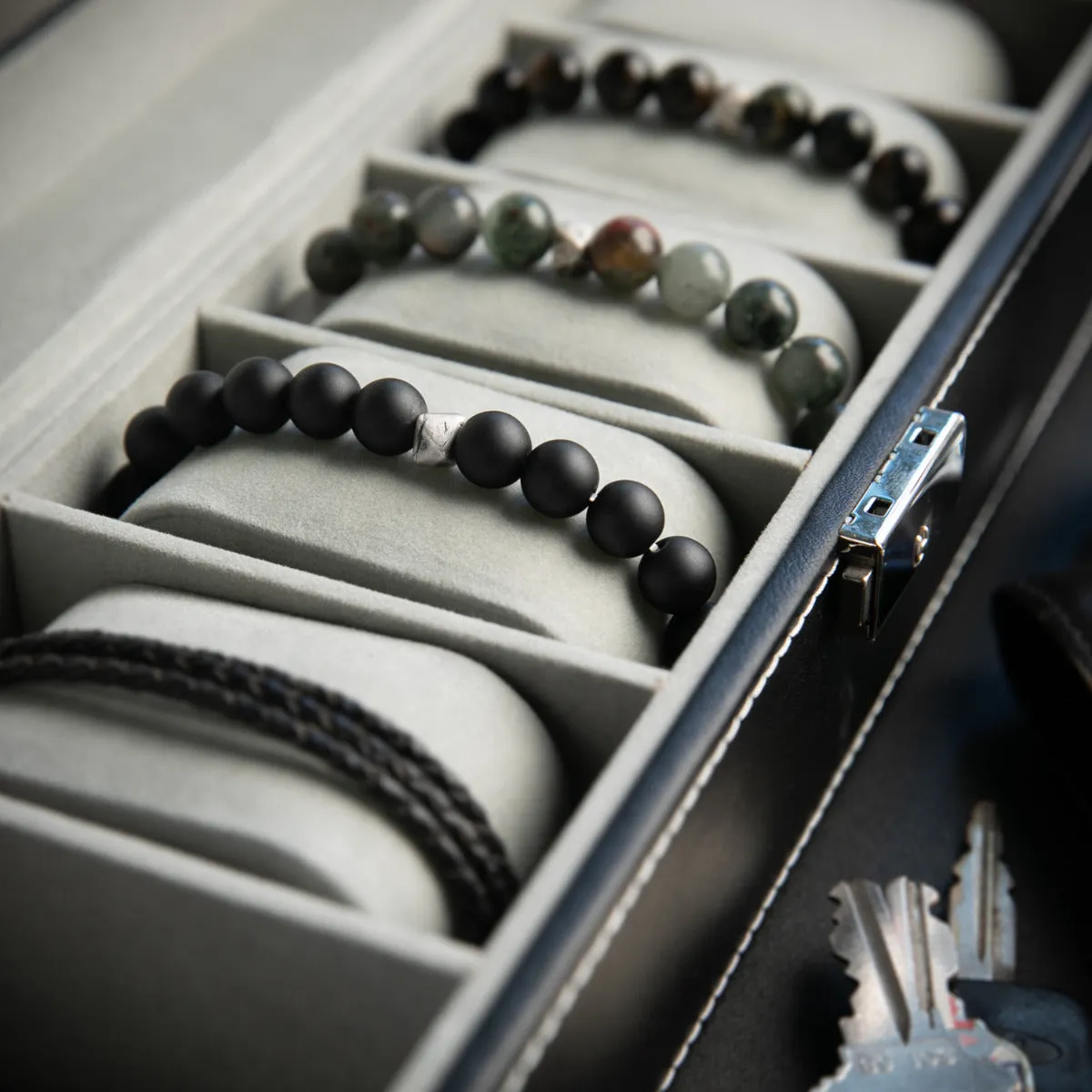 Onyx Beaded Bracelet