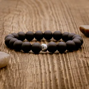 Onyx Beaded Bracelet