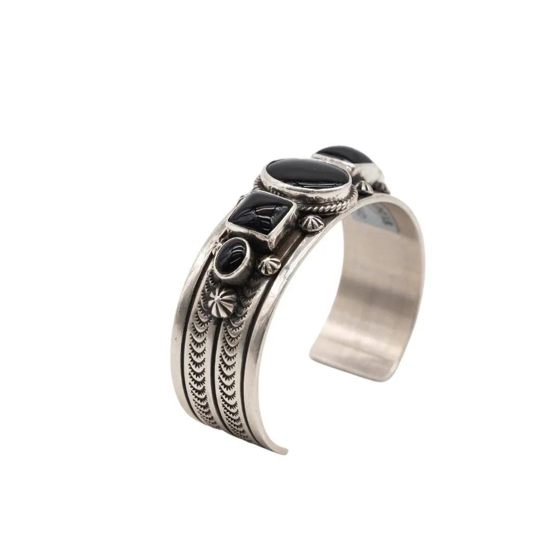 Onyx Cuff Bracelet