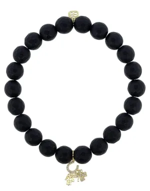 Onyx Protection Charm Bracelet
