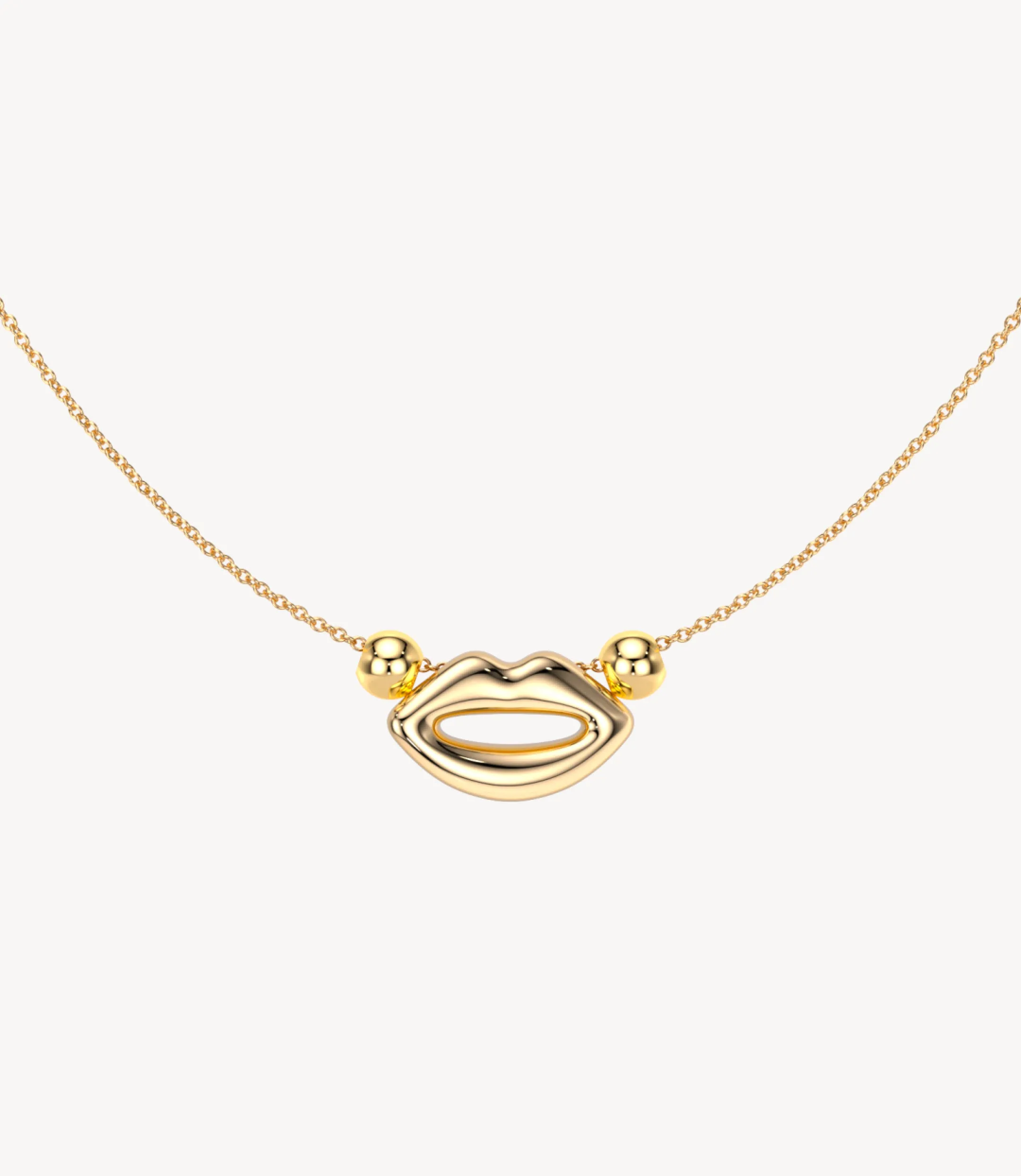 Personalised Solo Luxe Charm Chain Necklace
