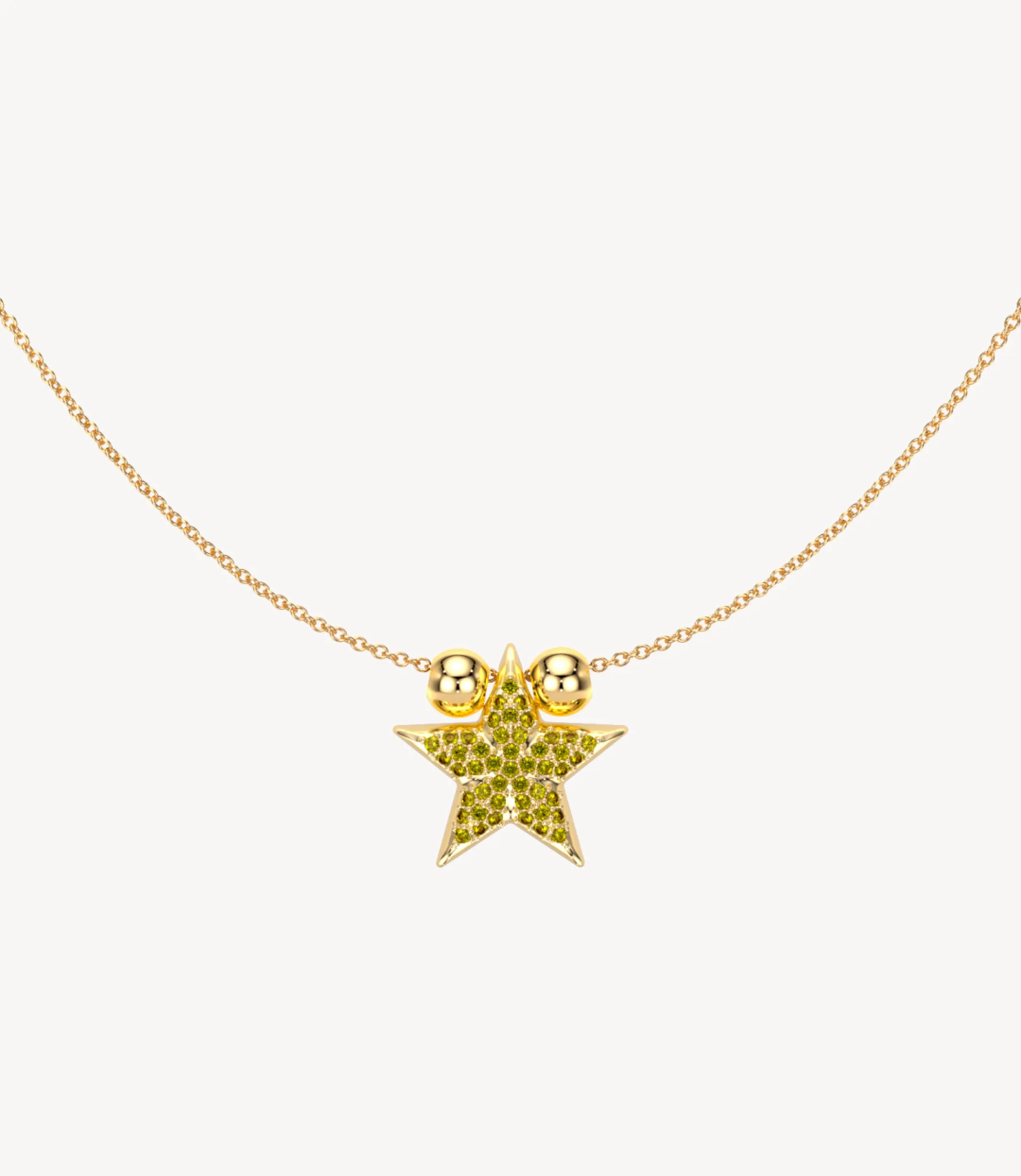 Personalised Solo Luxe Charm Chain Necklace
