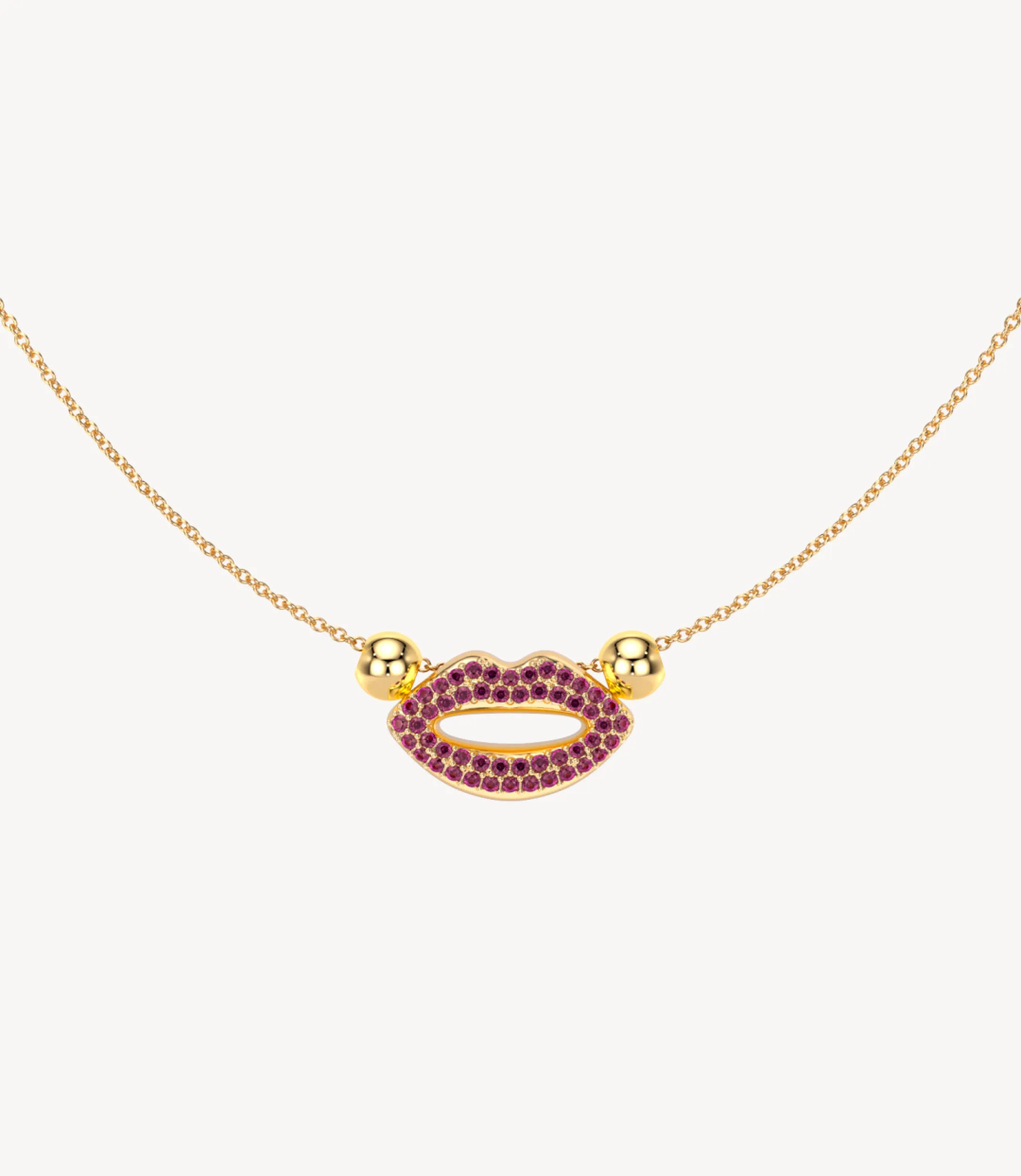 Personalised Solo Luxe Charm Chain Necklace