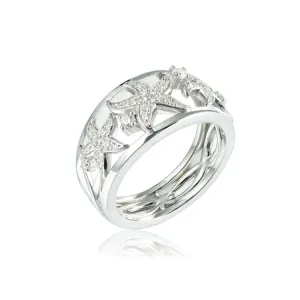 Starfish Ring, Sterling