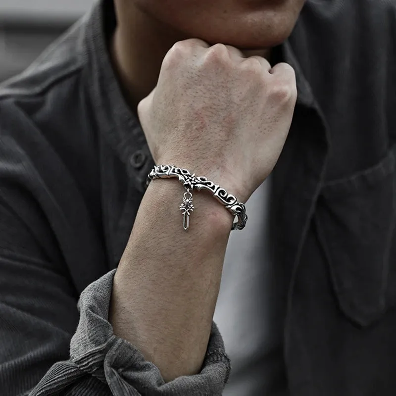 Vintage Thai Silver Bracelet