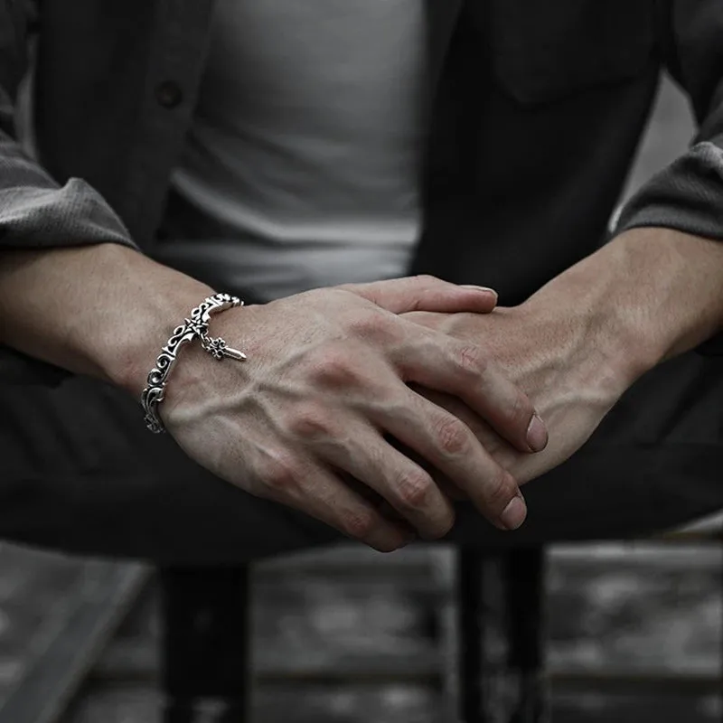 Vintage Thai Silver Bracelet