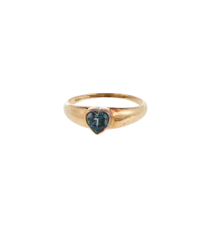 Vintage Topaz Radiant Affection Ring