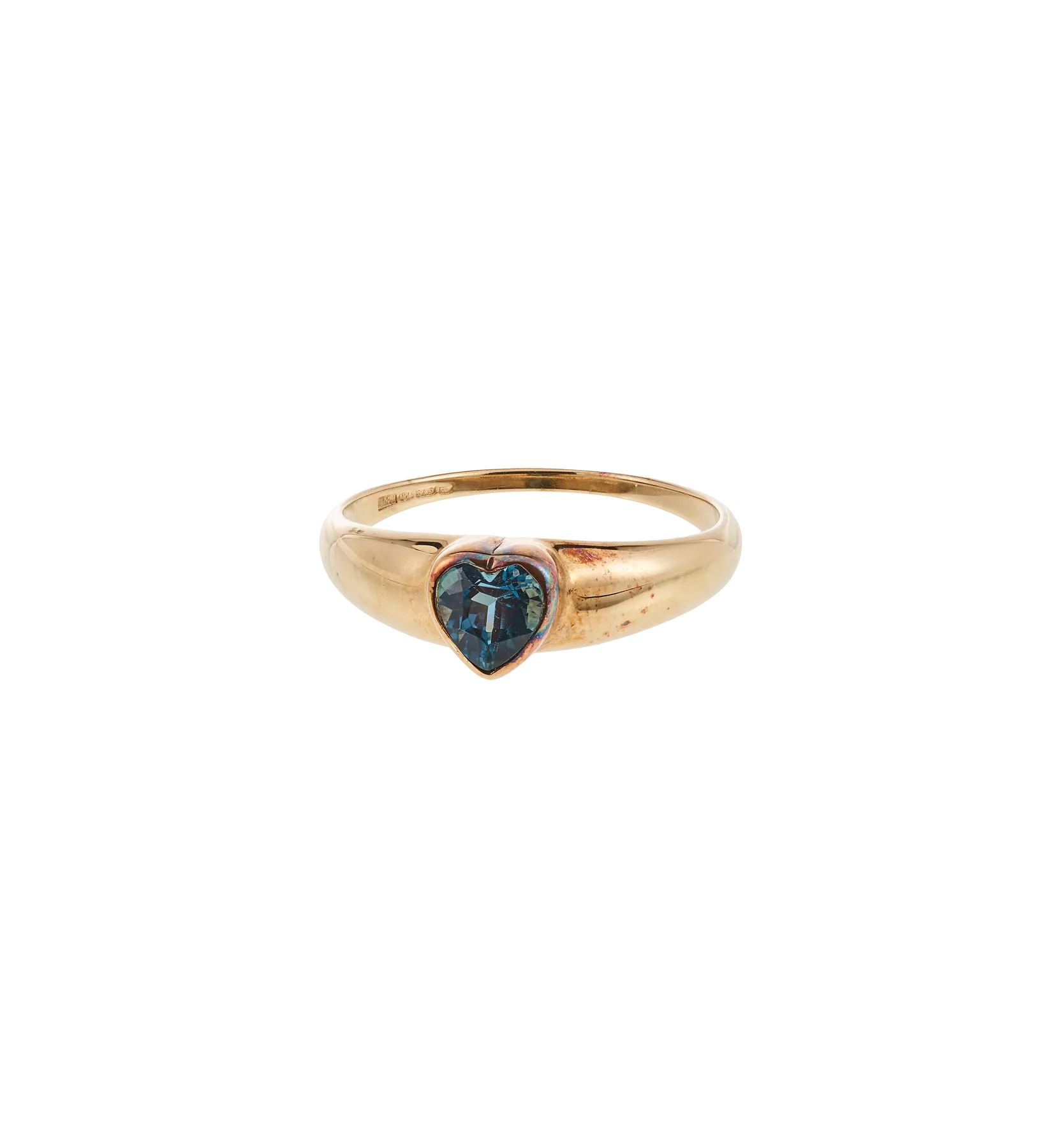 Vintage Topaz Radiant Affection Ring