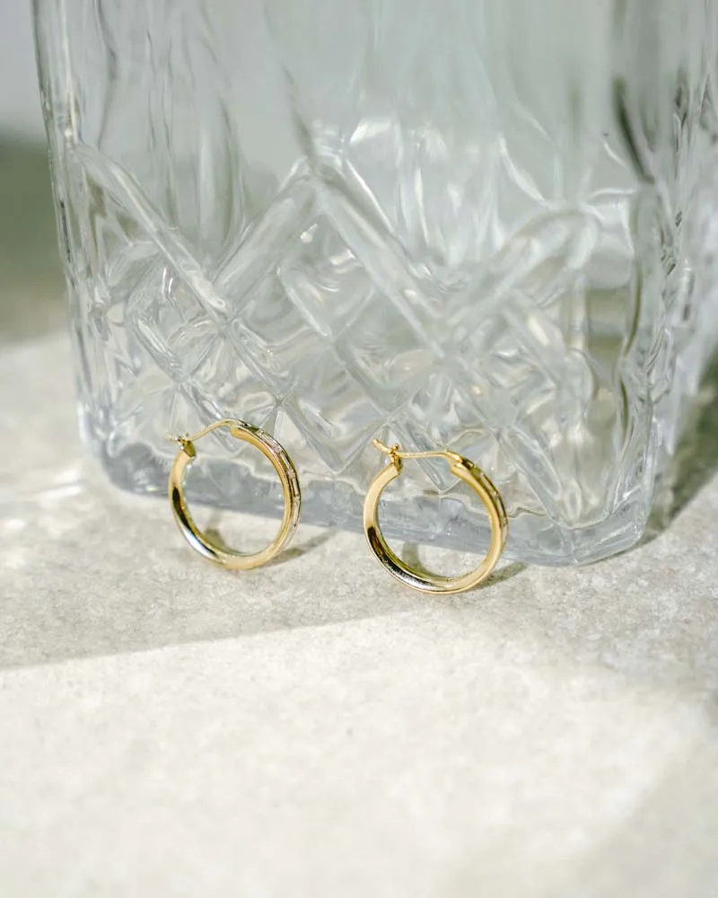 WAREE HOOP EARRINGS – GOLD