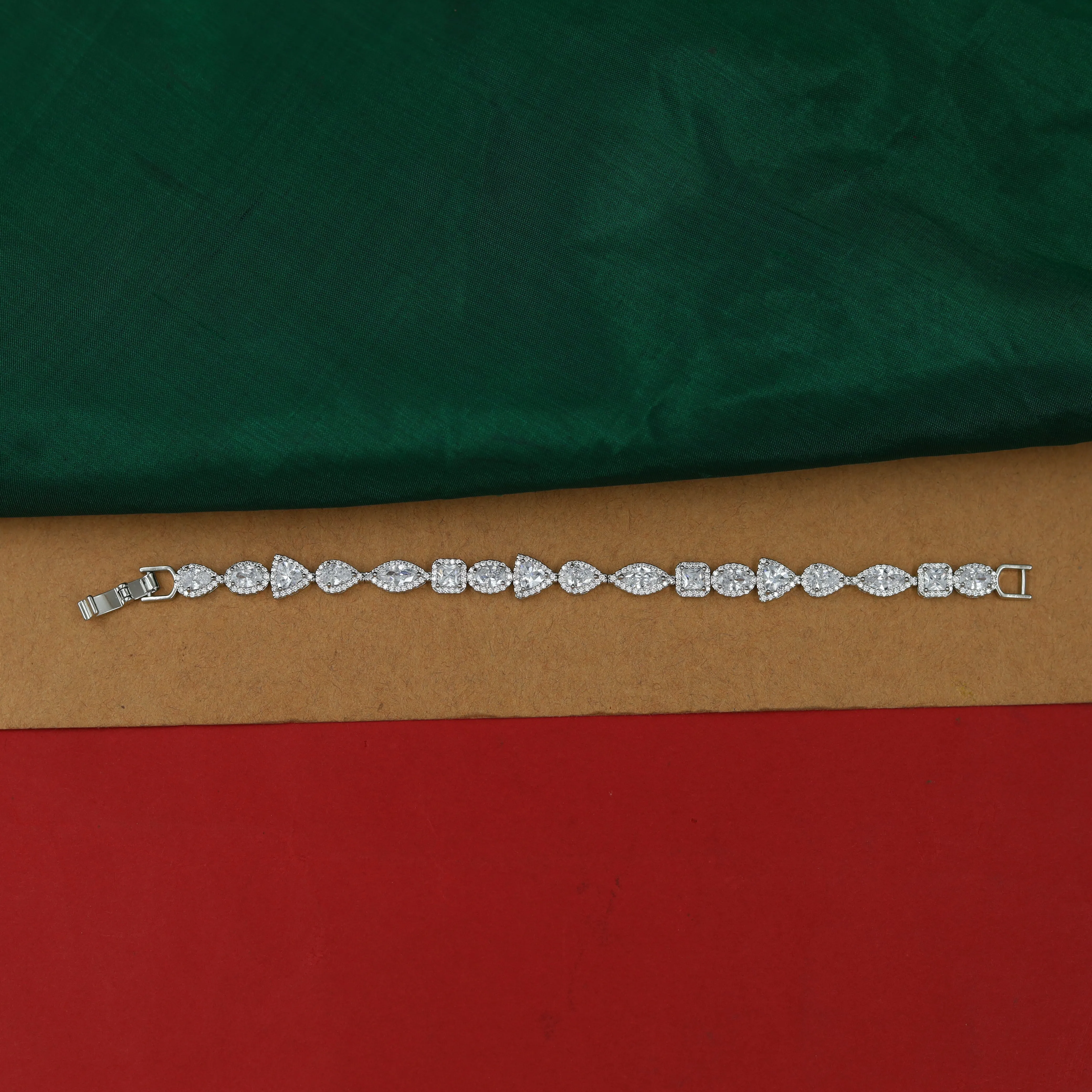 Zircon/AD Tennis Bracelet 15142-05