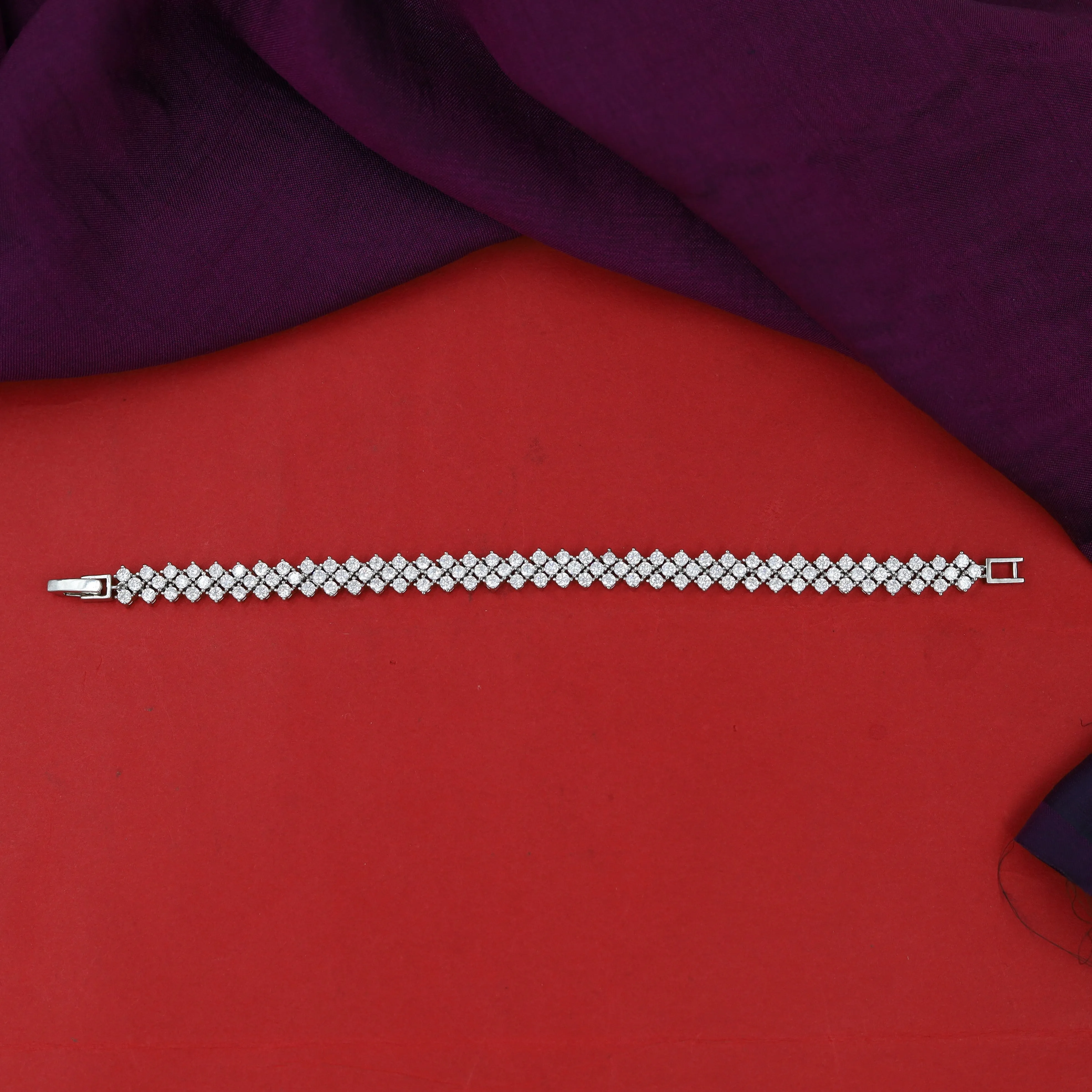 Zircon/AD Tennis Bracelet 16925-08